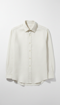 Paper white linen shirt